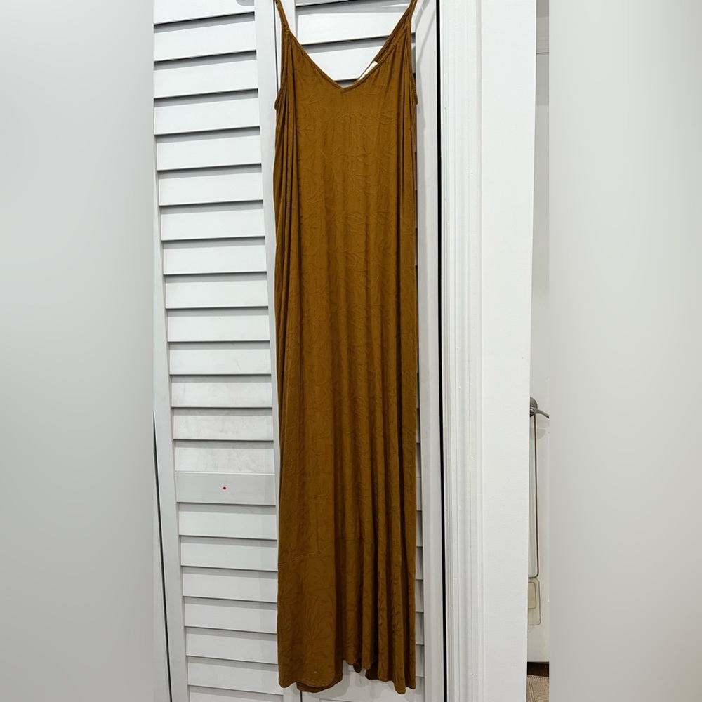 Show me your Mumu embroidered spaghetti strap dress.